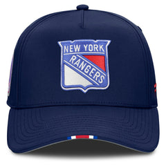 New York Rangers Fanatics 2025 NHL Draft Authentic Pro On-Stage Podium A-Frame Adjustable Hat - Navy | US 202180013