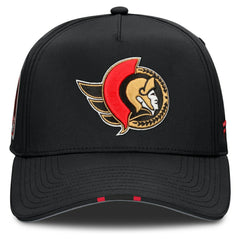 Ottawa Senators Fanatics 2025 NHL Draft Authentic Pro On-Stage Podium A-Frame Adjustable Hat - Black | US 202180016