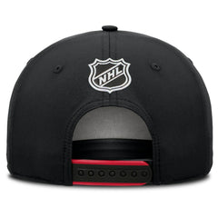Ottawa Senators Fanatics 2025 NHL Draft Authentic Pro On-Stage Podium A-Frame Adjustable Hat - Black | US 202180016