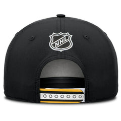 Boston Bruins Fanatics 2025 NHL Draft Authentic Pro On-Stage Podium A-Frame Adjustable Hat - Black | US 202180021
