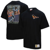 Cal Ripken Jr. Baltimore Orioles Mitchell & Ness Legends Collection Vintage Logo T-Shirt - Black T-shirts