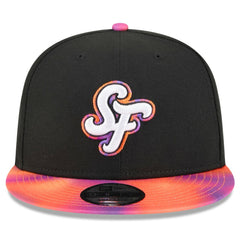 San Francisco Giants New Era 2025 City Connect 9FIFTY Snapback Hat - Black/Orange Hats