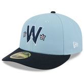 Washington Nationals New Era 2025 City Connect Low Profile 59FIFTY Fitted Hat - Light Blue/Navy Hats