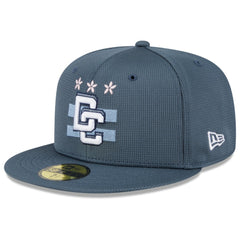 Washington Nationals New Era 2025 City Connect Batting Practice 59FIFTY Fitted Hat - Blue Hats