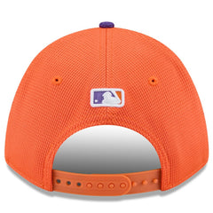 San Francisco Giants New Era 2025 City Connect Batting Practice 9FORTY Adjustable Hat - Orange/Purple Hats