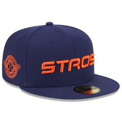 Houston Astros New Era 2025 City Connect Fan Pack 59FIFTY Fitted Hat - Navy Hats
