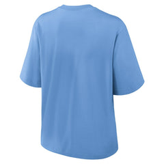 Los Angeles Chargers Women's Glory Arch Boxy T-Shirt - Powder Blue T-shirts