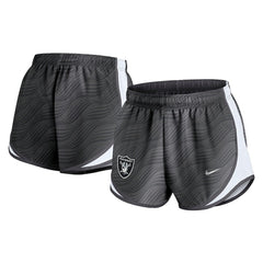 Las Vegas Raiders Women's Tempo Dri-FIT Shorts - Anthracite Shorts
