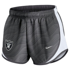 Las Vegas Raiders Women's Tempo Dri-FIT Shorts - Anthracite Shorts