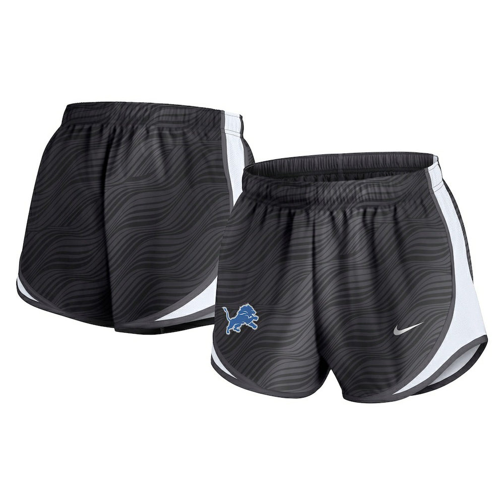 Detroit Lions Women's Tempo Dri-FIT Shorts - Anthracite Shorts
