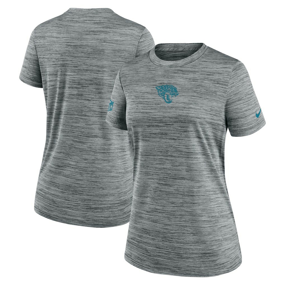 Jacksonville Jaguars Women's Sideline Velocity Dri-FIT T-Shirt - Gray T-shirts