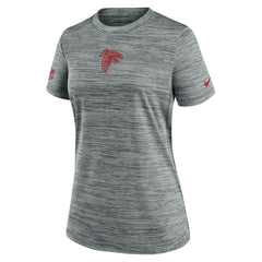 Atlanta Falcons Women's Sideline Velocity Dri-FIT T-Shirt - Gray T-shirts