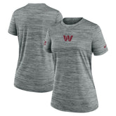 Washington Commanders Women's Sideline Velocity Dri-FIT T-Shirt - Gray T-shirts