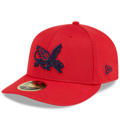 Texas Rangers New Era City Connect Batting Practice Low Profile 59FIFTY Fitted Hat - Red Hats