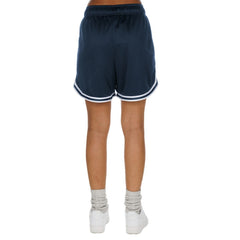 Dallas Cowboys New Era Women's Sport Classics Mesh Shorts - Silver/Navy Shorts