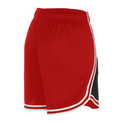 Kansas City Chiefs New Era Women's Sport Classics Mesh Shorts - Black/Red Shorts