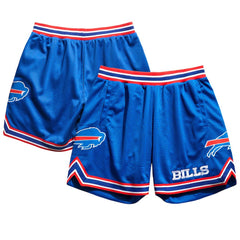 Buffalo Bills Chalk Line Court Shorts - Royal/Red Shorts