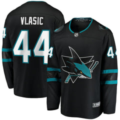 Marc-Edouard Vlasic San Jose Sharks Fanatics Breakaway Jersey - Black | US 202198410