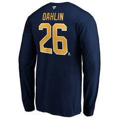 Rasmus Dahlin Buffalo Sabres Fanatics Authentic Stack Name & Number T-Shirt - Navy | US 202198416