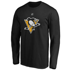 Evgeni Malkin Pittsburgh Penguins Fanatics Authentic Stack Name & Number T-Shirt - Black | US 202198417
