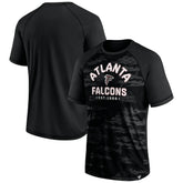 Atlanta Falcons Hail Mary Raglan T-Shirt - Black T-shirts