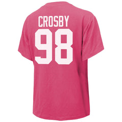 Maxx Crosby Las Vegas Raiders Majestic Threads Women's Name & Number T-Shirt - Pink T-shirts