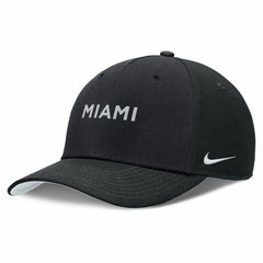 Miami Marlins Nike Rise Performance Adjustable Hat - Black Hats