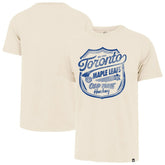 Toronto Maple Leafs '47 Poke Check Franklin T-Shirt - Cream | US 202209312