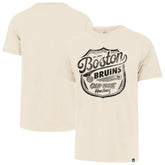 Boston Bruins '47 Poke Check Franklin T-Shirt - Cream | US 202209314