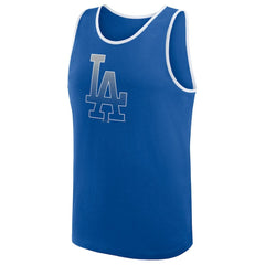 Los Angeles Dodgers Logo Athletic Unmatched Success Tank Top - Royal Tanks