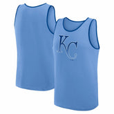 Kansas City Royals Logo Athletic Unmatched Success Tank Top - Light Blue Tanks