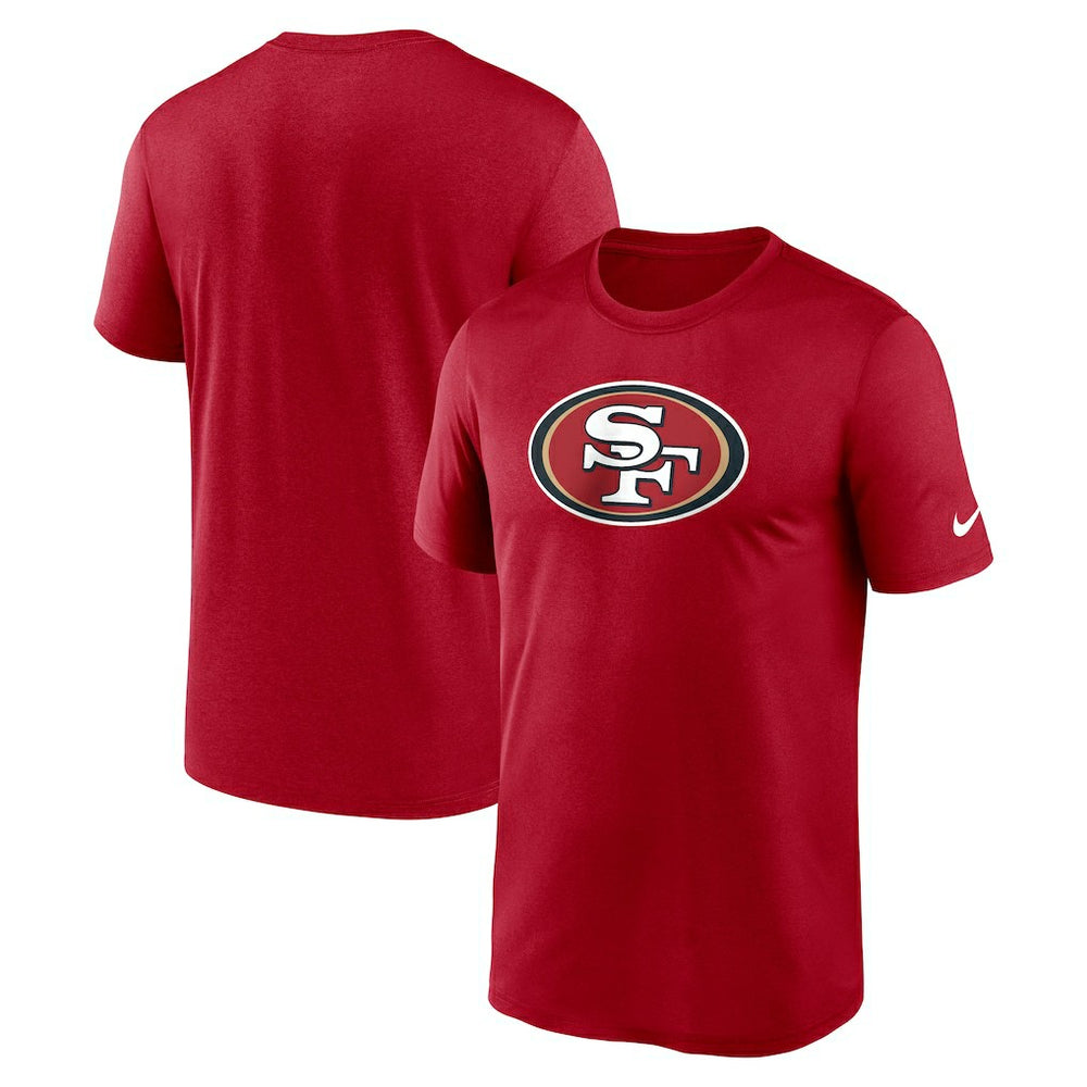San Francisco 49ers Primetime Legend Logo Performance T-Shirt - Scarlet T-shirts