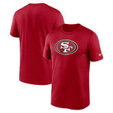 San Francisco 49ers Primetime Legend Logo Performance T-Shirt - Scarlet T-shirts