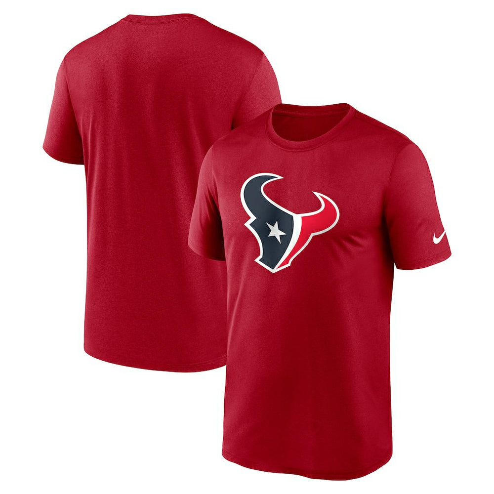Houston Texans Primetime Legend Logo Performance T-Shirt - Red T-shirts