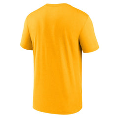 Pittsburgh Steelers Primetime Legend Wordmark Performance T-Shirt - Gold T-shirts