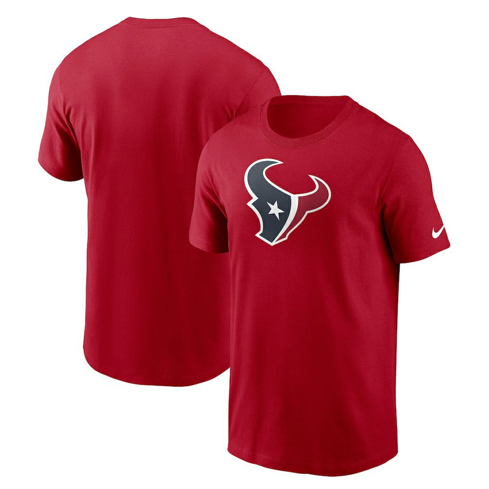 Houston Texans Primetime Logo Essential T-Shirt - Red T-shirts
