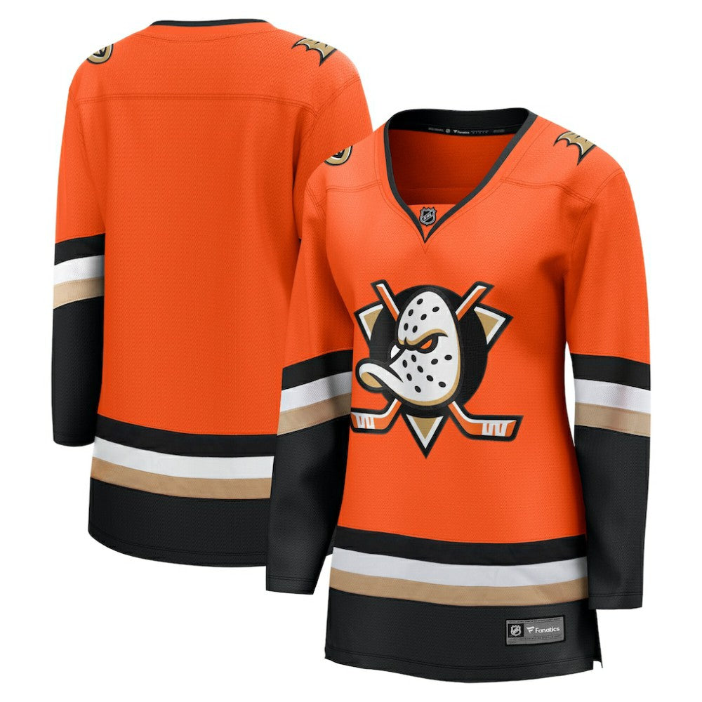Anaheim Ducks Fanatics Women's Home Breakaway Jersey - Orange | US 202213062