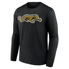 Jacksonville Jaguars Classic Logo Long Sleeve T-Shirt - Black T-shirts