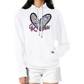 New York Rangers G-III 4Her by Carl Banks Women's Animal Print Heart Fleece Pullover Hoodie - White | US 202213916