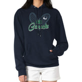 Vancouver Canucks G-III 4Her by Carl Banks Women's Animal Print Heart Fleece Pullover Hoodie - Navy | US 202213956