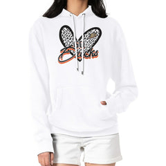 Anaheim Ducks G-III 4Her by Carl Banks Women's Animal Print Heart Fleece Pullover Hoodie - White | US 202213989
