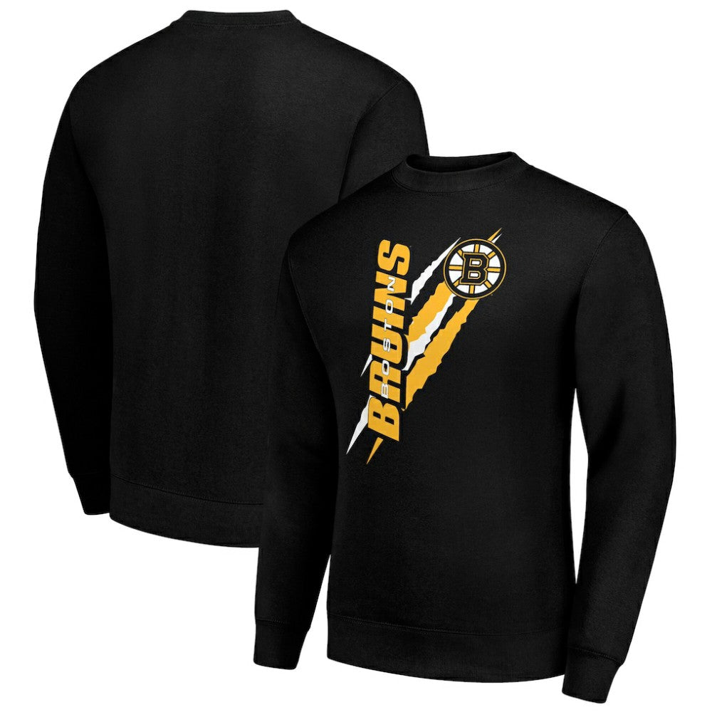 Boston Bruins Starter Color Scratch Pullover Sweatshirt - Black | US 202215723
