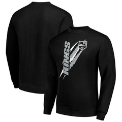 Los Angeles Kings Starter Color Scratch Pullover Sweatshirt - Black | US 202215734