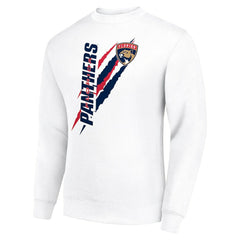 Florida Panthers Starter Color Scratch Pullover Sweatshirt - White | US 202215767