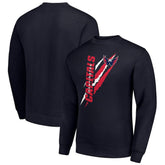 Washington Capitals Starter Color Scratch Pullover Sweatshirt - Navy | US 202215790