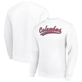 Columbus Blue Jackets Starter Tailsweep City Pullover Sweatshirt - White | US 202215917