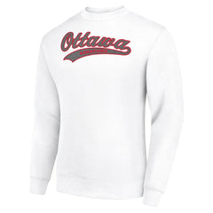 Ottawa Senators Starter Tailsweep City Pullover Sweatshirt - White | US 202215939