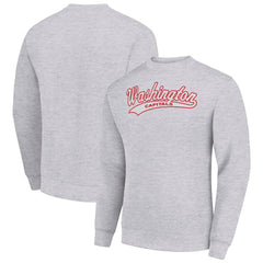 Washington Capitals Starter Tailsweep City Pullover Sweatshirt - Heather Gray | US 202215949