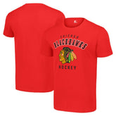 Chicago Blackhawks Starter Logo T-Shirt - Red | US 202216113