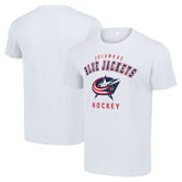 Columbus Blue Jackets Starter Logo T-Shirt - White | US 202216128